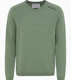 Evoknit® V-Neck Pullover