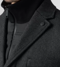 Hybrid Textured Formal Cappotto