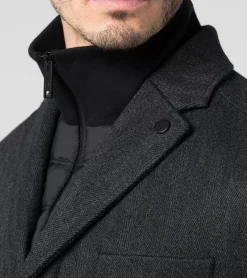 Hybrid Textured Formal Cappotto