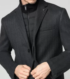 Hybrid Textured Formal Cappotto