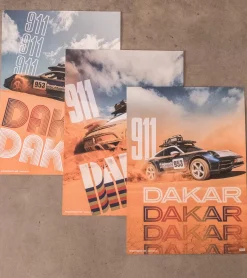 Set Di Poster – 911 Dakar